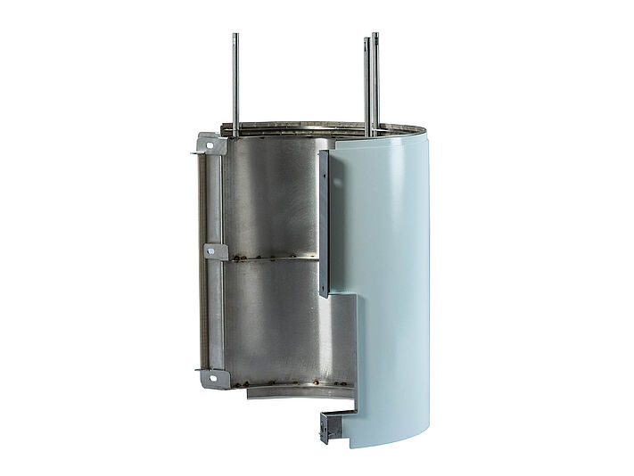 Unterbaugruppen Schwenkarm, Edelstahl, CNC-gerundet, Lasergeschweißt, lackiert, vormontiert